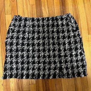 H&M plaid skirt